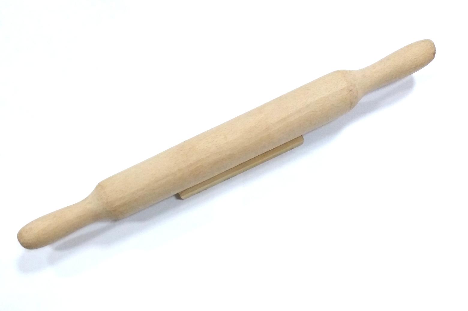 Скалка деревянная (бук) большой - 2203 (40шт)