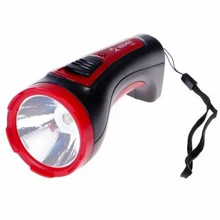 Фонарь светодиодный аккумуляторный КОСМОС Accu101WLED, 2 режима, 1WLED, 500mah, зарядка от сети
