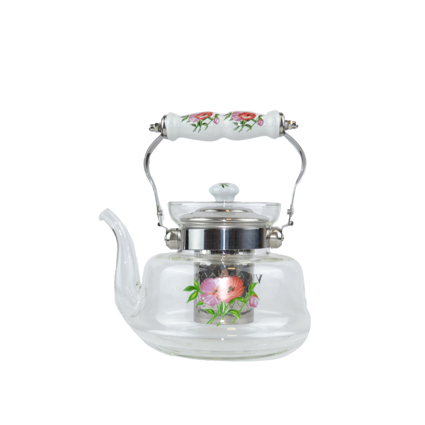 Чайник заварочный с керамической ручкой 1200мл BH-1200ML (24шт)